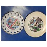 Vintage Souvenir Decorative Plates