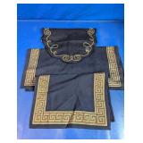Greek Key Table Linen Set