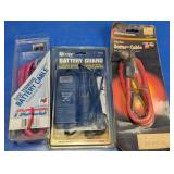 Battery Cables & Battery Guard Lot