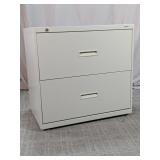 HON 2-Drawer Metal Lateral Filing Cabinet