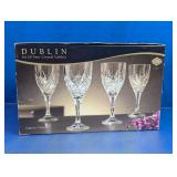 Shannon Crystal Dublin Goblet Set