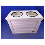 EcoHex Double Bowl Pet Feeding Station