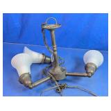 Three-Light Chandelier Fixture