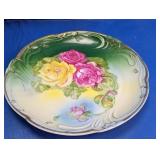 Hand Painted Rose Porcelain Bowl