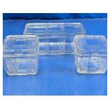 Clear Glass Refrigerator Dish