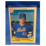 1984 PURINA/TOPPS HOF TOM SEAVER CARD