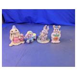 Easter Bunny Figurine Collection