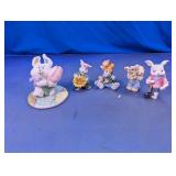 Easter Bunny Figurine Collection