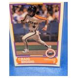 ROOKIE CARD SCORE YOUNG SUPERSTAR HOF CRAIG BIGGIO