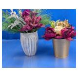 Artificial Floral Arrangements in Pots