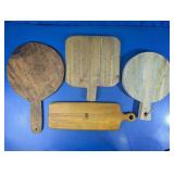 Assorted Wooden Cutting & Charcuterie Boards