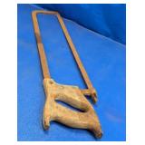 Vintage Metal Cutting Butcher Meat Saw