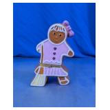 Ceramic Gingerbread Girl Figurine