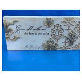 Seagull Studios Grow Old w/Me Wall Plaque