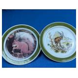Fischer Wildlife Decorative Wall Plates