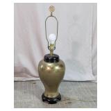 Regency Style Brass Table Lamp