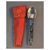 Vintage Girl Scouts Folding Utensil Set