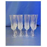 Crystal Champagne Flutes Glassware