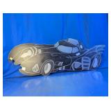 Hand-Painted Wooden Batmobile Wall Art Sign
