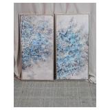 Abstract Tree Canvas Wall Art Set
