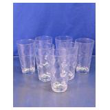 Textured Drinking Glass Set