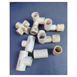 Assorted PVC Pipe Fittings Lot