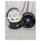 Heavy Duty Steel Wheel Rims Trio
