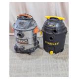 RIDGID & STANLEY Wet/Dry Vacuums