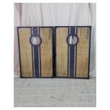AGAME WOODEN CORNHOLE BOARDS DUO