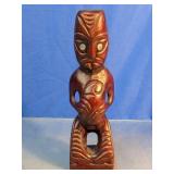 Wood Carved Tribal Style Figure