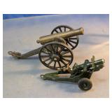 Vintage Toy Cannon Assortment