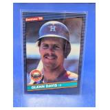 2ND YR CARD 1986 DONRUSS GLENN DAVIS