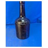 Wright & Taylor Distillers Antique Amber Bottle