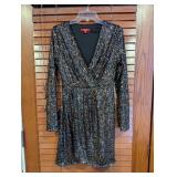 Guess Black Sequin Dress