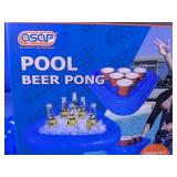 ASAP Inflatable Pool Beer Pong Game Set