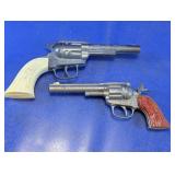 Vintage Hubley & Nichols Toy Cap Guns Duo