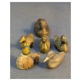 Miniature Duck Figurine Assortment