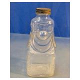 Grapette Clown Figural Glass Bottle