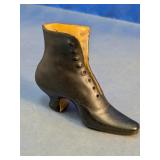Miniature Porcelain Victorian High Top Boot