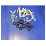 Assorted Hardware Grommets Brackets Fasteners Lot