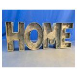 Metal HOME Marquee Sign