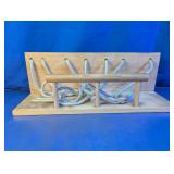 Wooden Knot Tying Practice Station