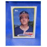 ROOKIE CARD 1989 TOPPS HOF JOHN SMOLTZ