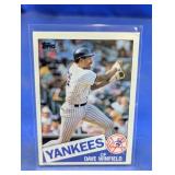 1985 TOPPS HOF DAVE WINFIELD CARD