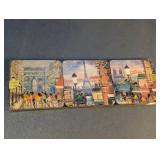 Paris Landmark Wooden Coaster Set