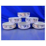 Fruit Pattern Ceramic Bowls Set