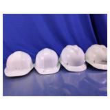 White Safety Hard Hats Lot