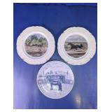 Currier & Ives Decorative Wall Plates