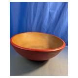 17" Munising Wood Dough Bowl
