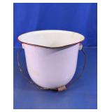 Enamelware Chamber Pot